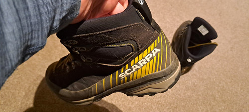 Scarpa men black hiking - men's,