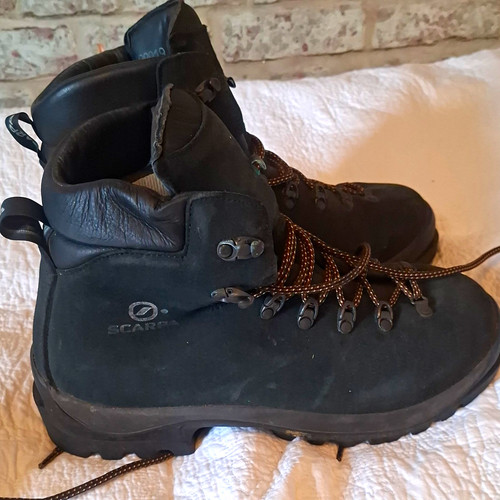 Scarpa black leather - scarpa,