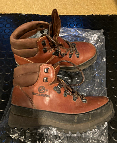 Scarpa brown leather lace - brown, lace-up