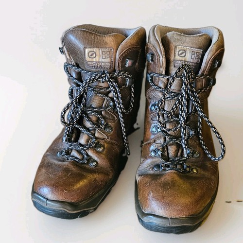 Scarpa goretex leather boots - goretex,