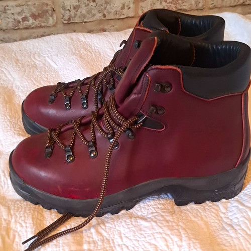Scarpa brown leather hiking - leather,