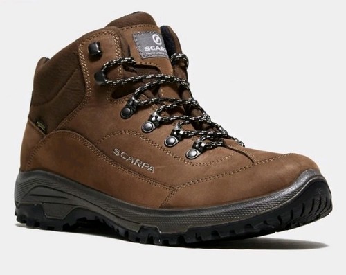 Mens brown scarpa - brown, mid