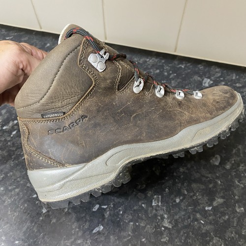 Scarpa terra kid brown - kid, leather