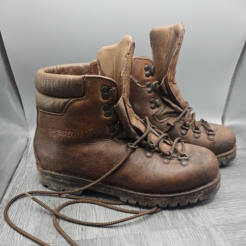Scarpa leather hiking boots - scarpa,
